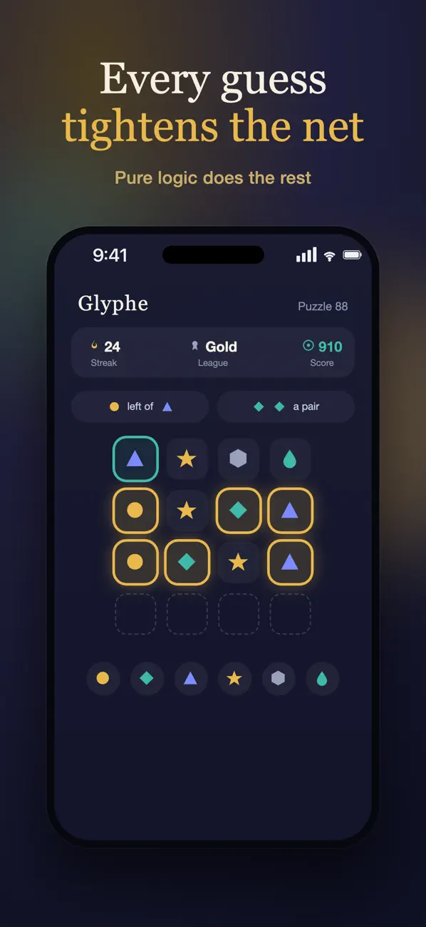 Glyphe: Daily Code Puzzle