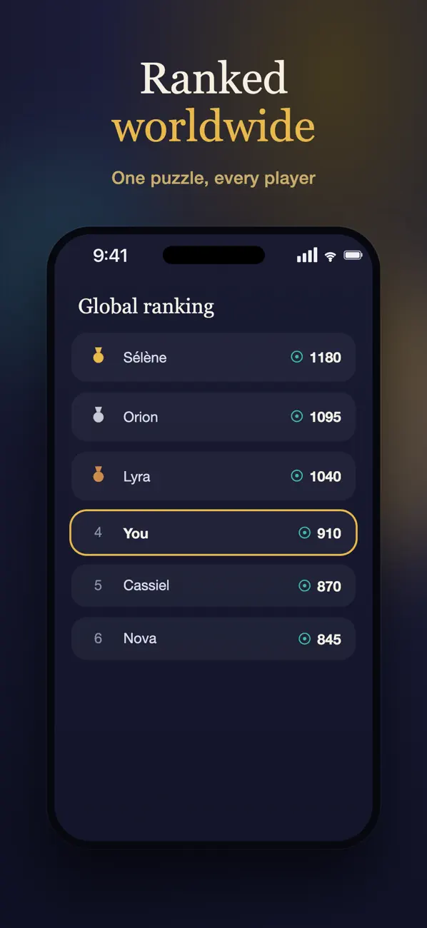 Glyphe: Daily Code Puzzle