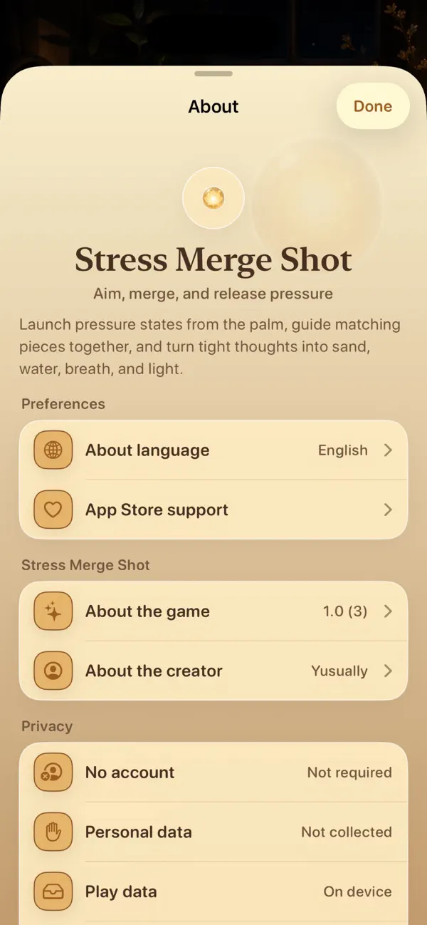 Stress Merge Shot