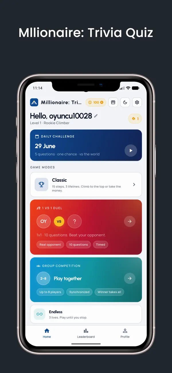 Millionaire: Online Trivia