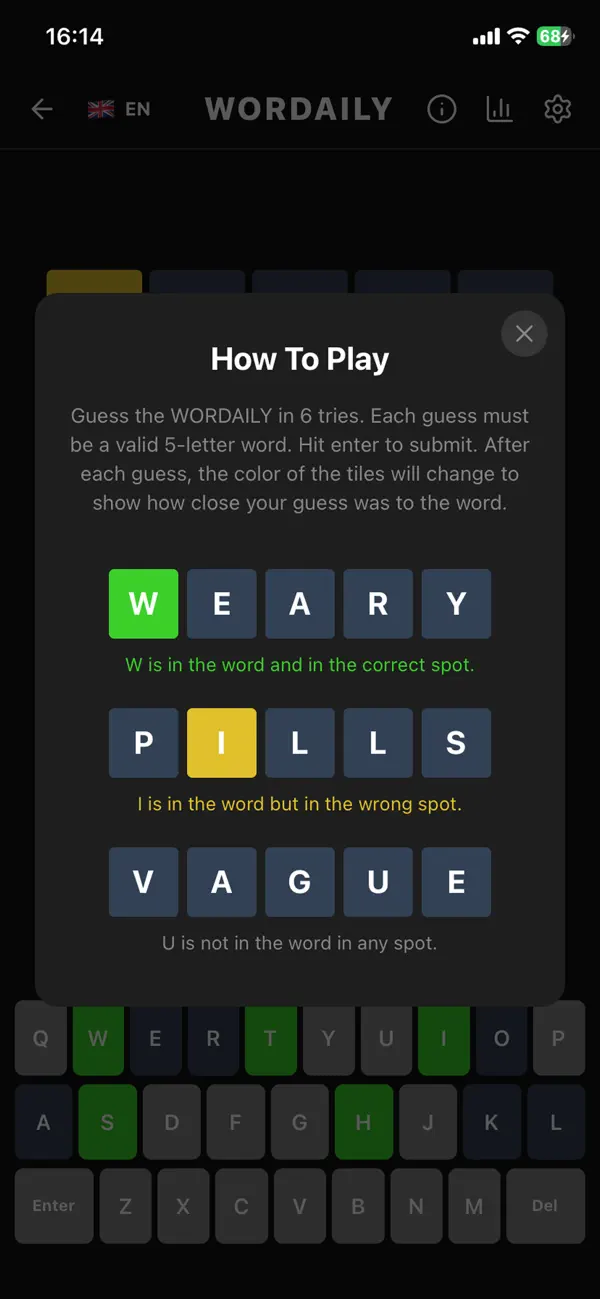 Word Puzzle: Wordaily