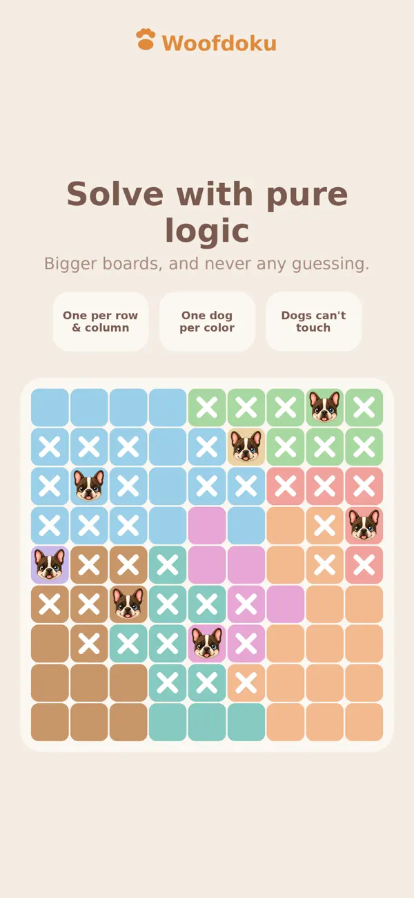 Woofdoku - Brain Puzzle Game