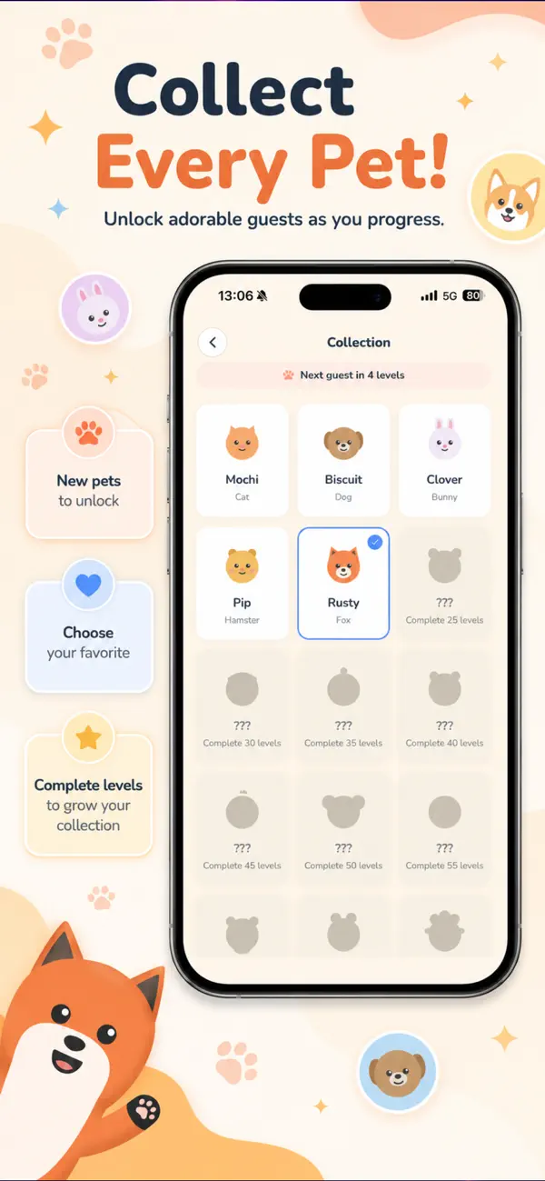 Petzio: Pet Logic Puzzle