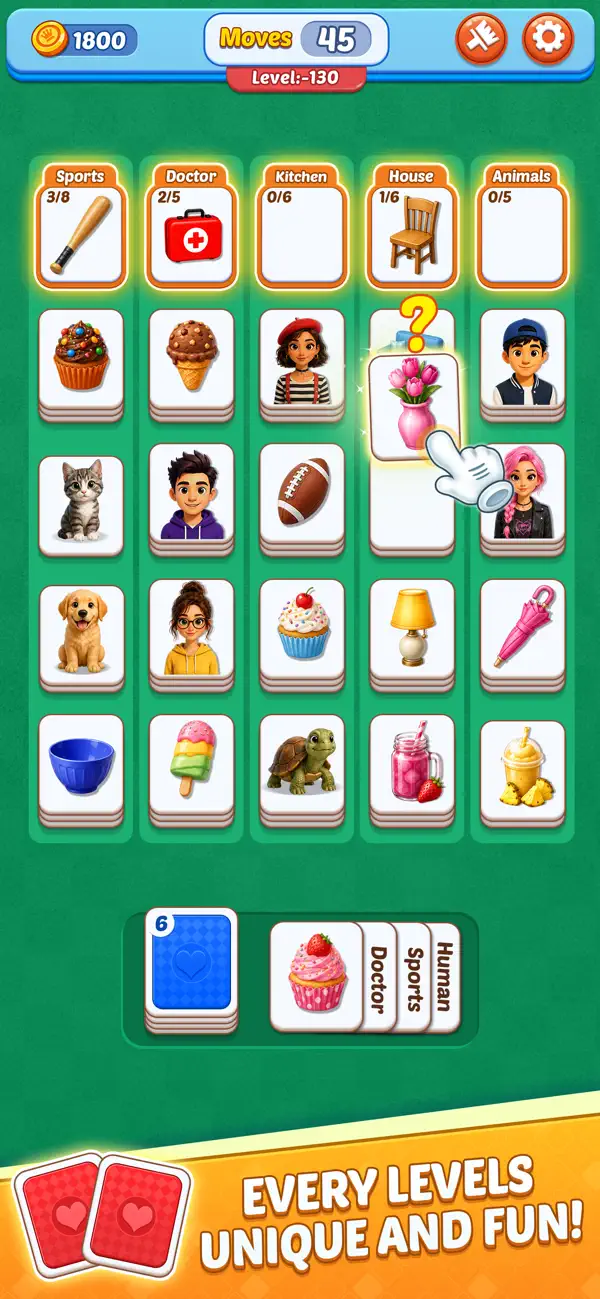 Category Match: Solitaire