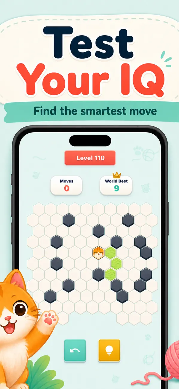 MeowTrap: Brain Puzzle Game