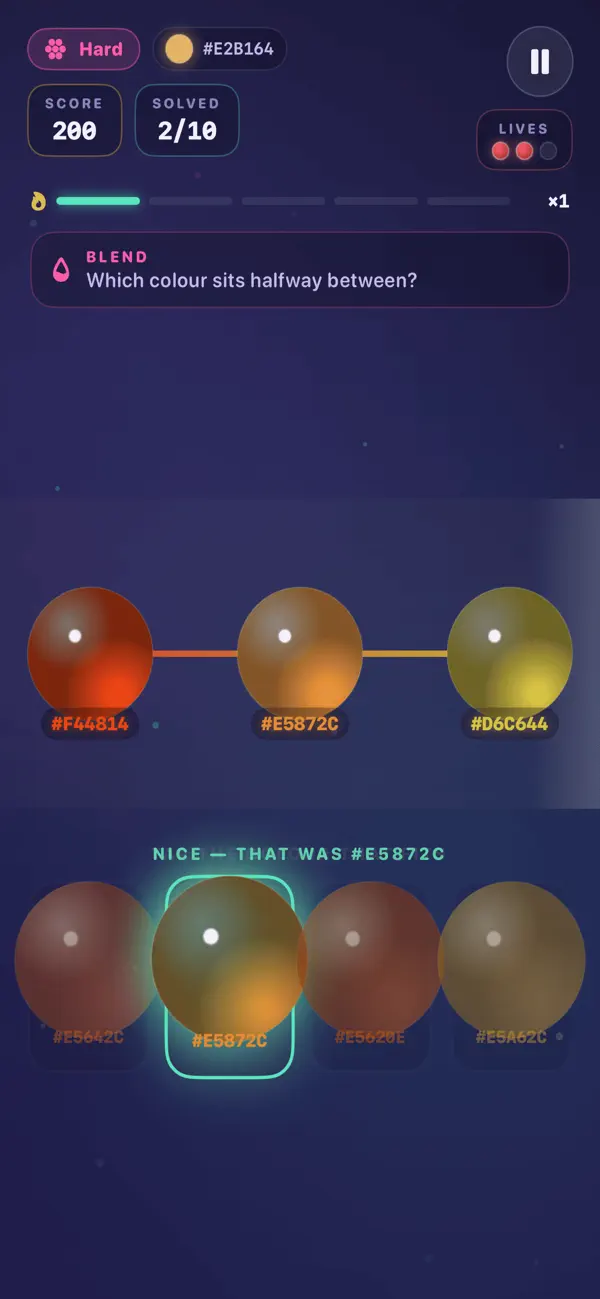 Hex Spot Cascade