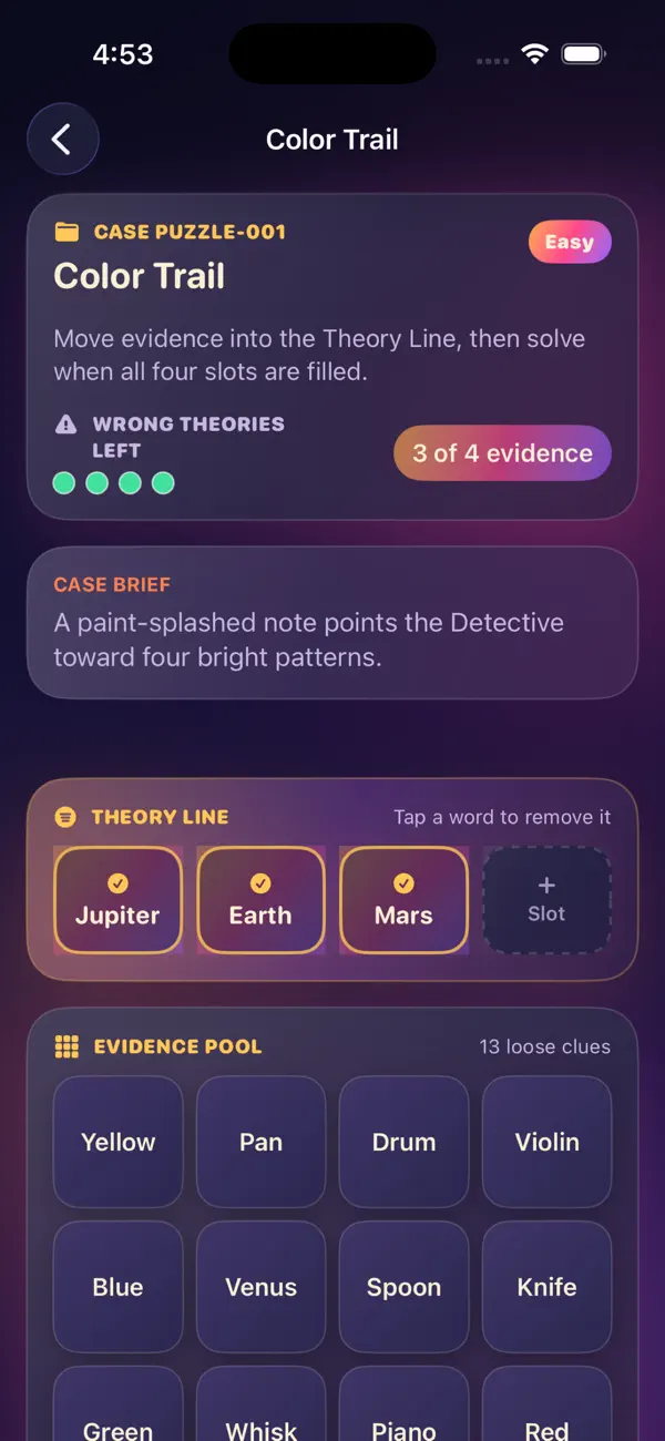 Case Words