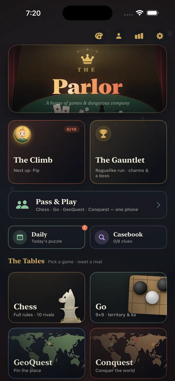 Parlor: House of Games