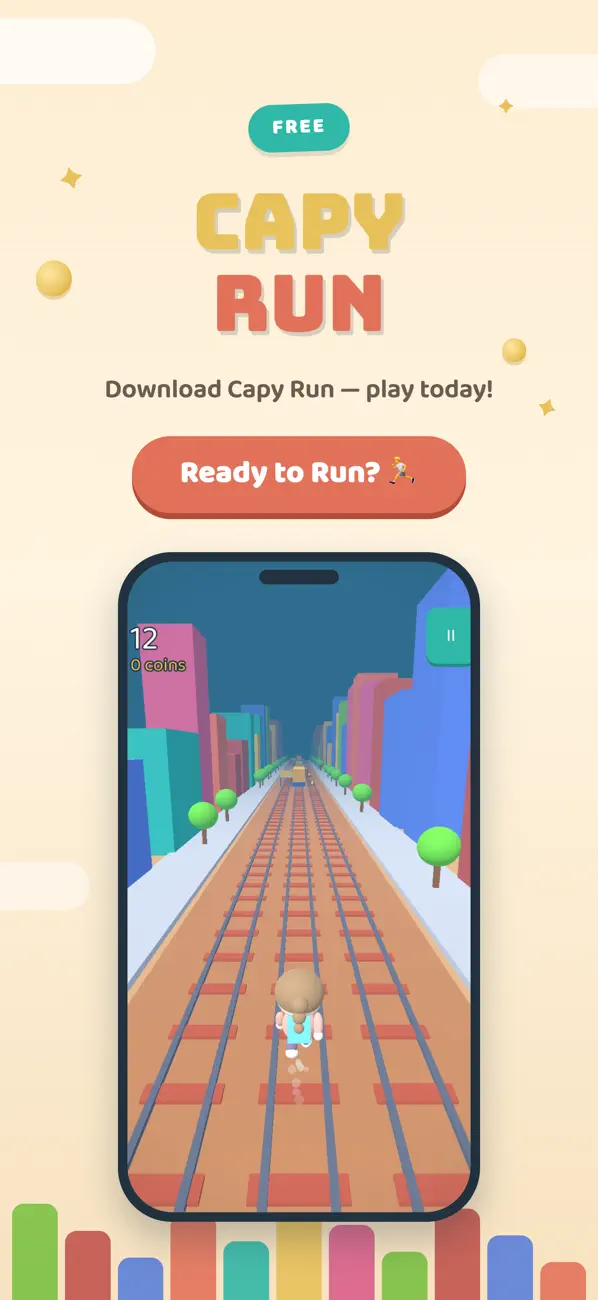Capy Run: Capy Runner 3D