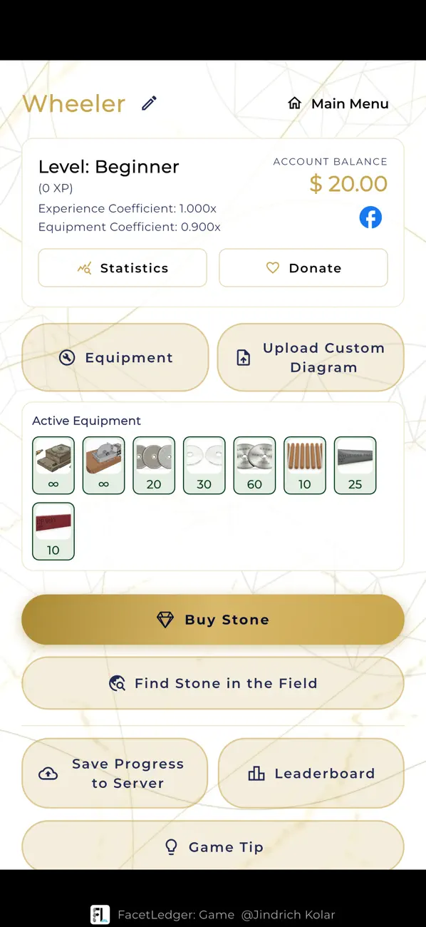 FacetLedger: Game