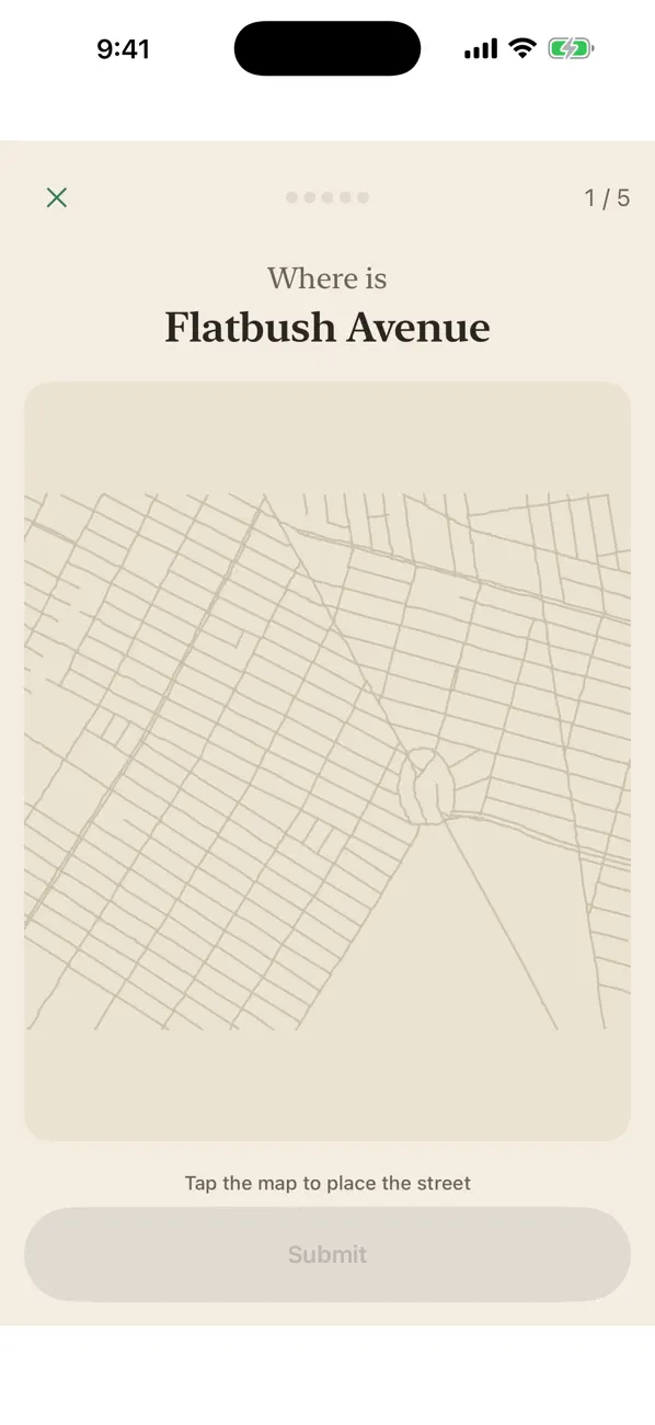 Crosstown: Daily Street Puzzle