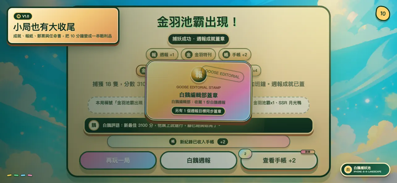 白鵝捕妖池