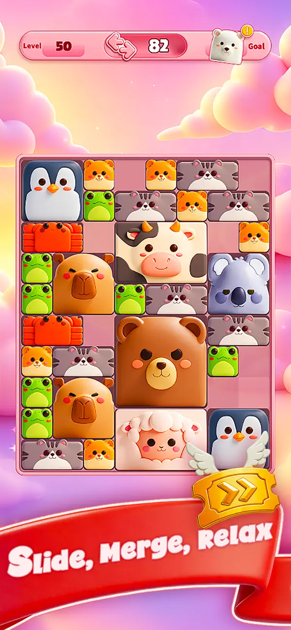 Zoo Shuffle: Slide & Merge