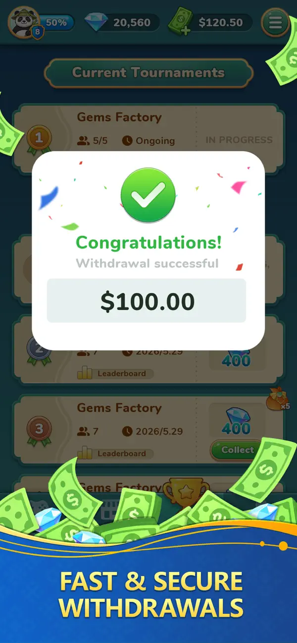 Tile Duel：Win Real Cash