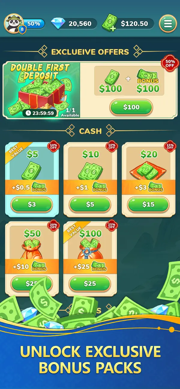Tile Duel：Win Real Cash