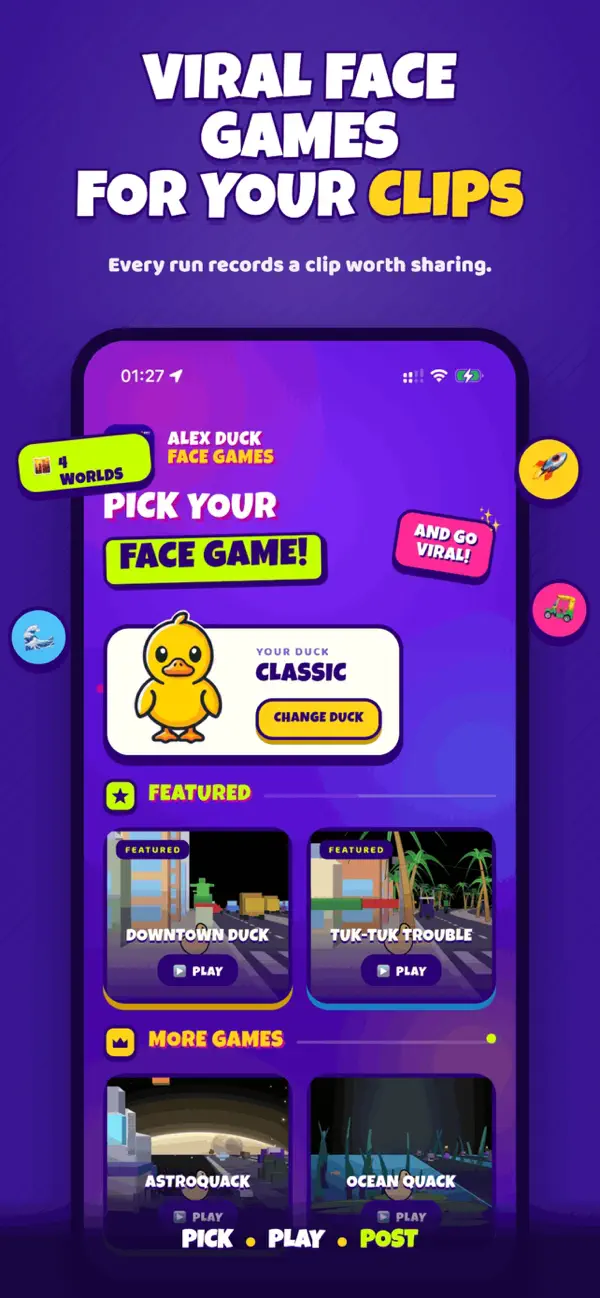 Alex Duck: Face Games