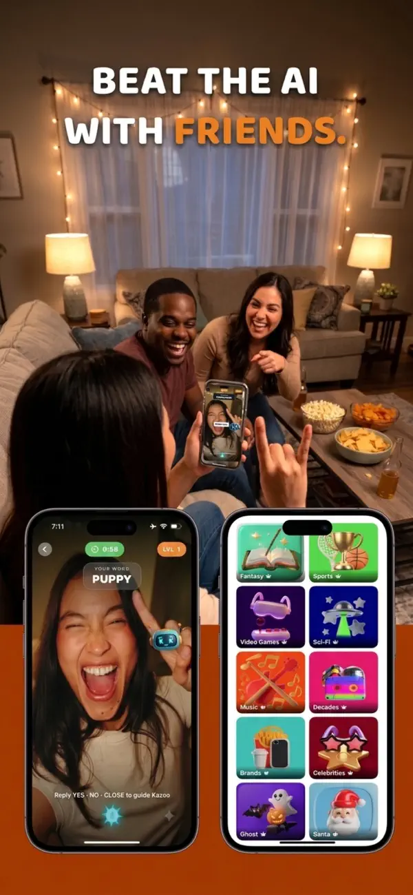 Kazoo Charades Vs AI