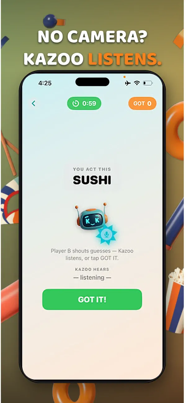 Kazoo Charades Vs AI