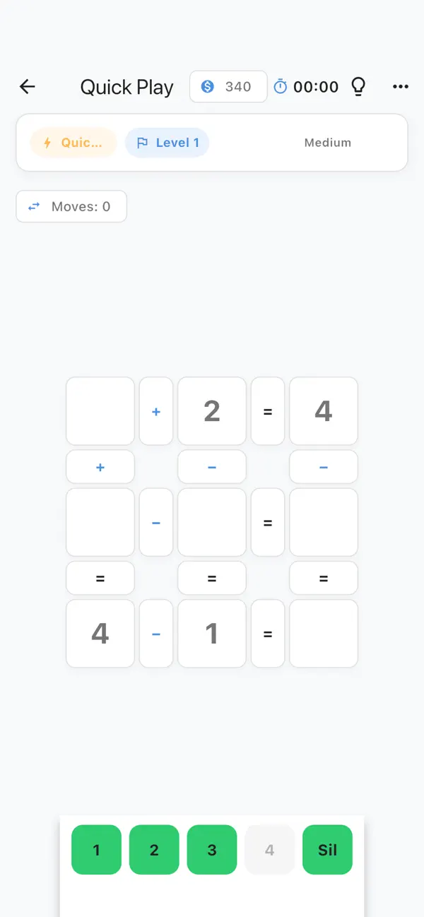 CrossMath: Math Grid