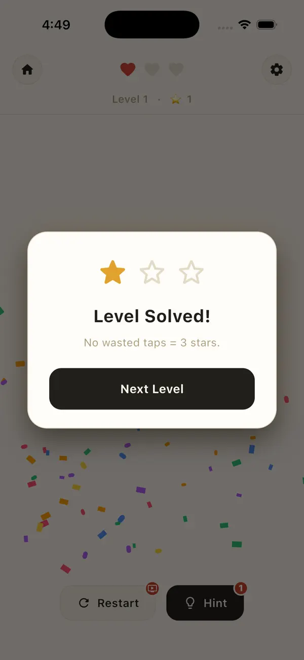 Arrows Out: Line Puzzle