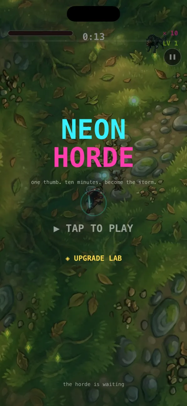 Neon Horde — Arena Survivor