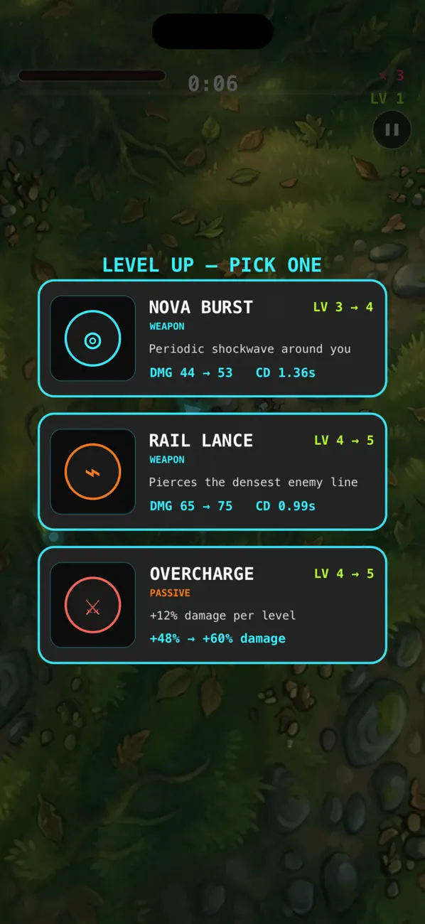 Neon Horde — Arena Survivor