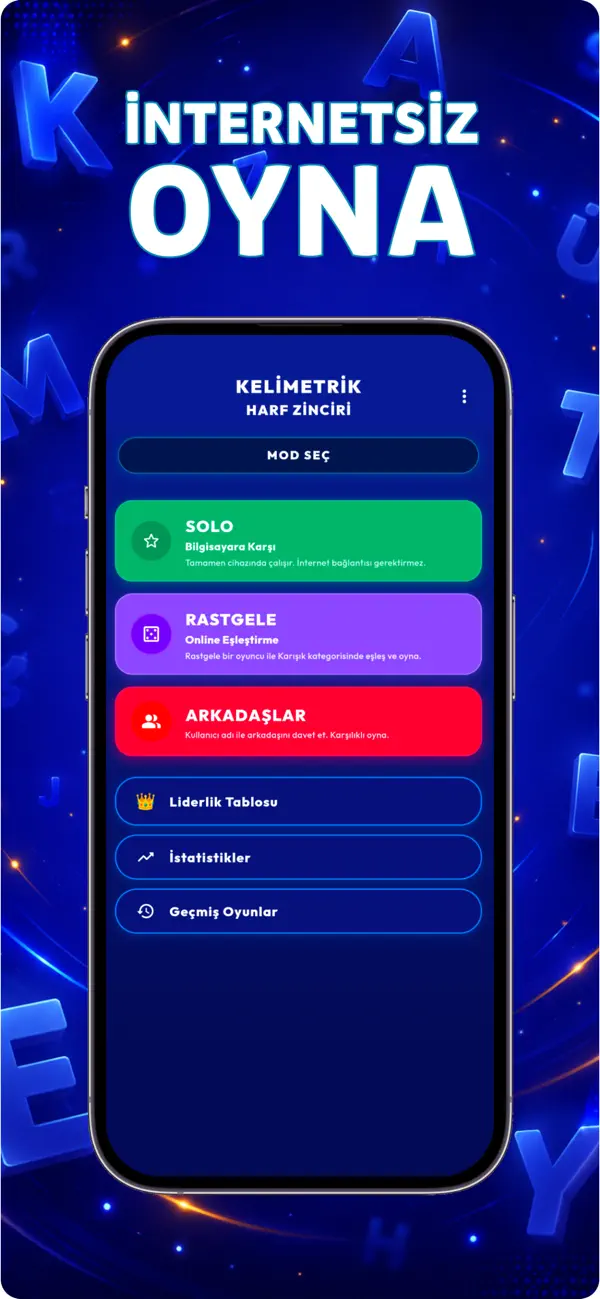 Kelimetrik Harf Zinciri