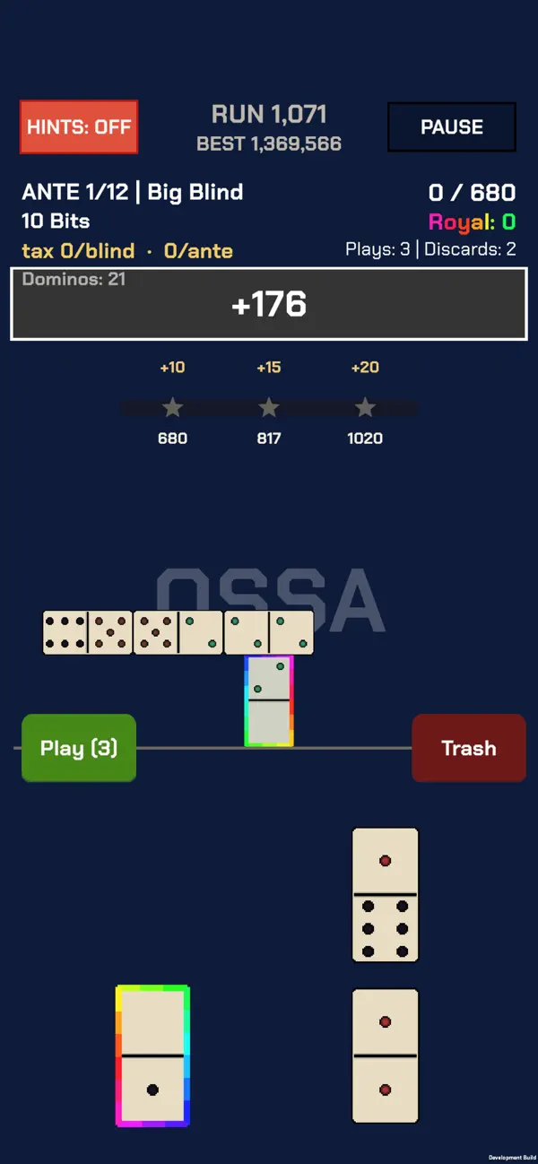 Ossa: Dominoes
