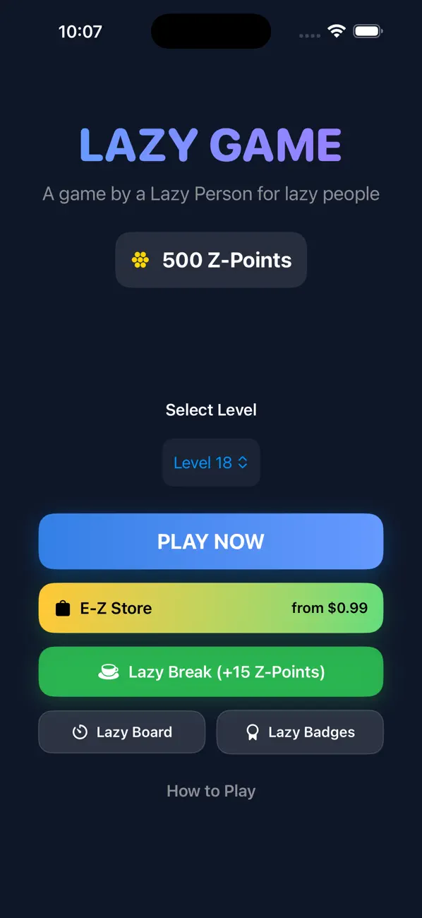 LazyGame: 3D Tile Match