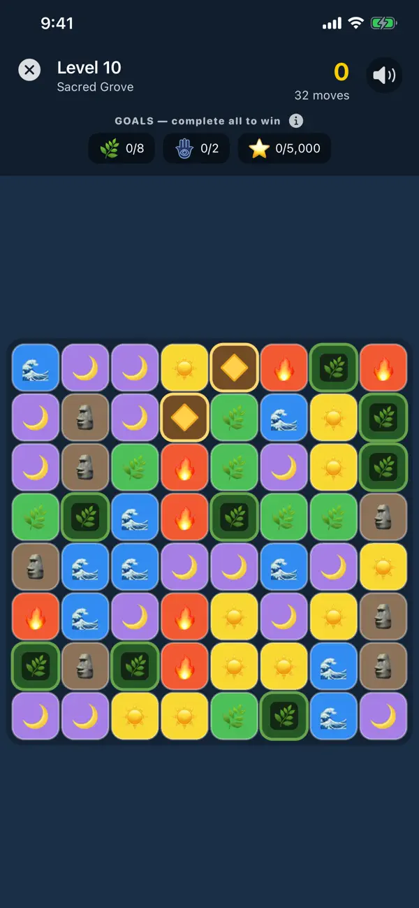 Tiki Match: Island Puzzle