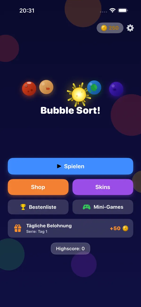 Bubble Sort!