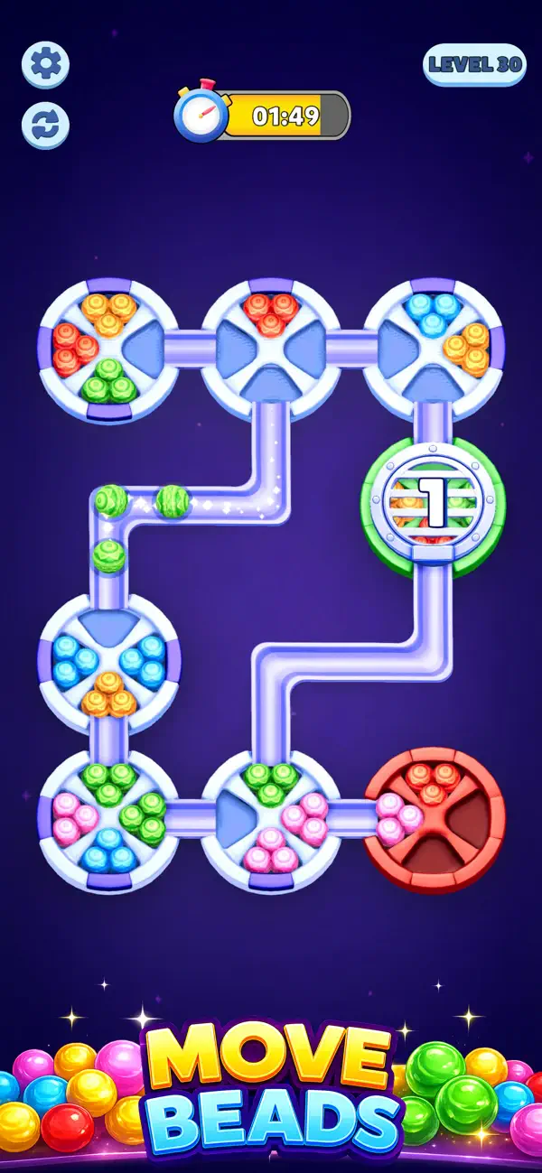Beads Maze