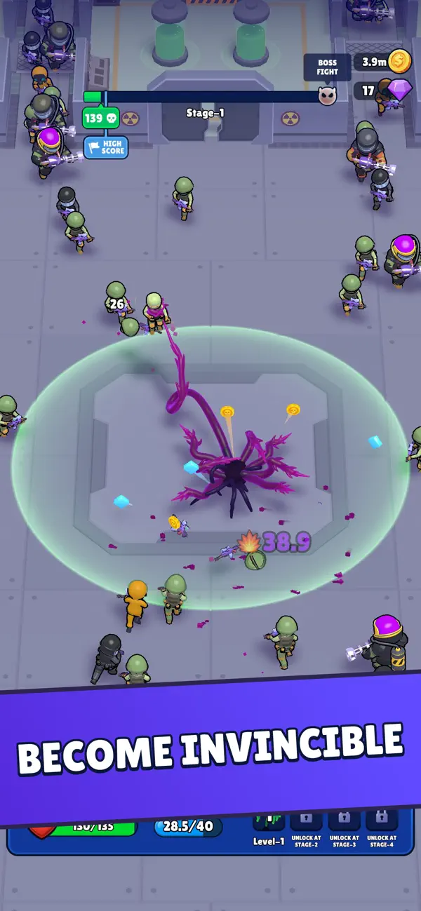 Alien Attack: RPG Idle Action!