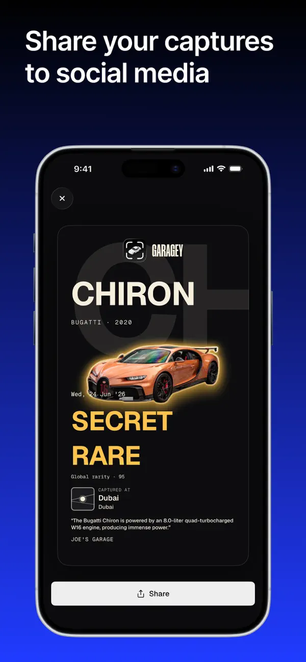 Garagey: Spot & Collect Cars