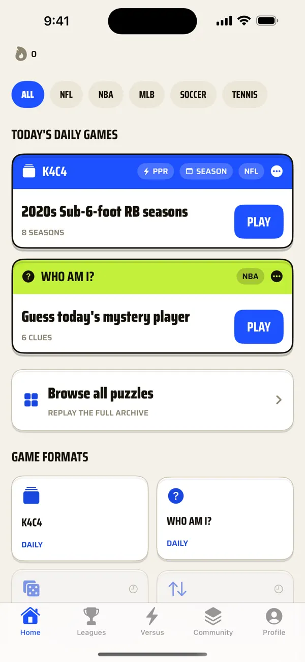 Playbook: Sports Trivia