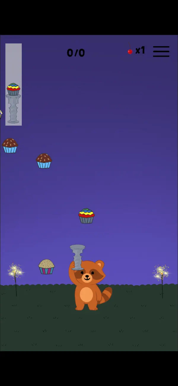 Raccoon Dog's Cupcake Dream