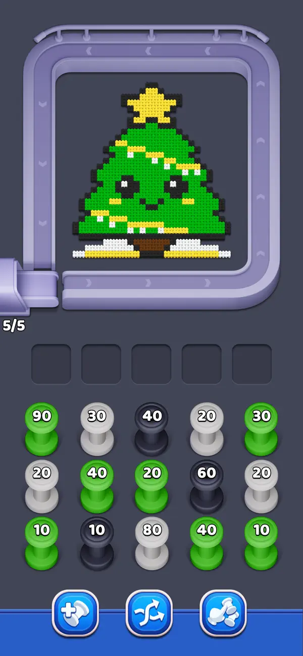 Pixel Yarn: Sort Puzzle