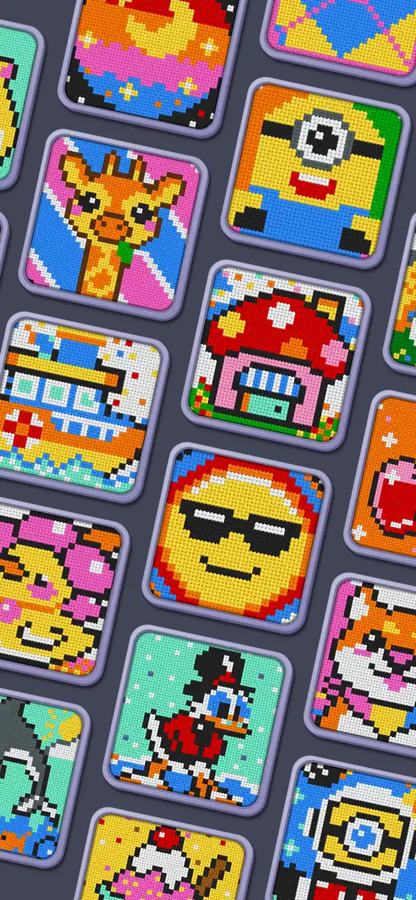 Pixel Yarn: Sort Puzzle