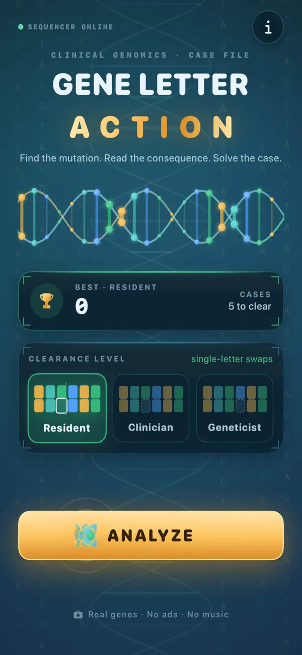 Gene Letter Action