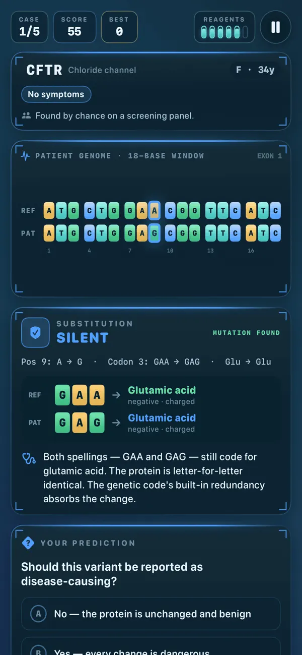 Gene Letter Action