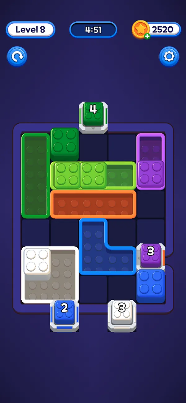 Brick Drop: Color Block Puzzle
