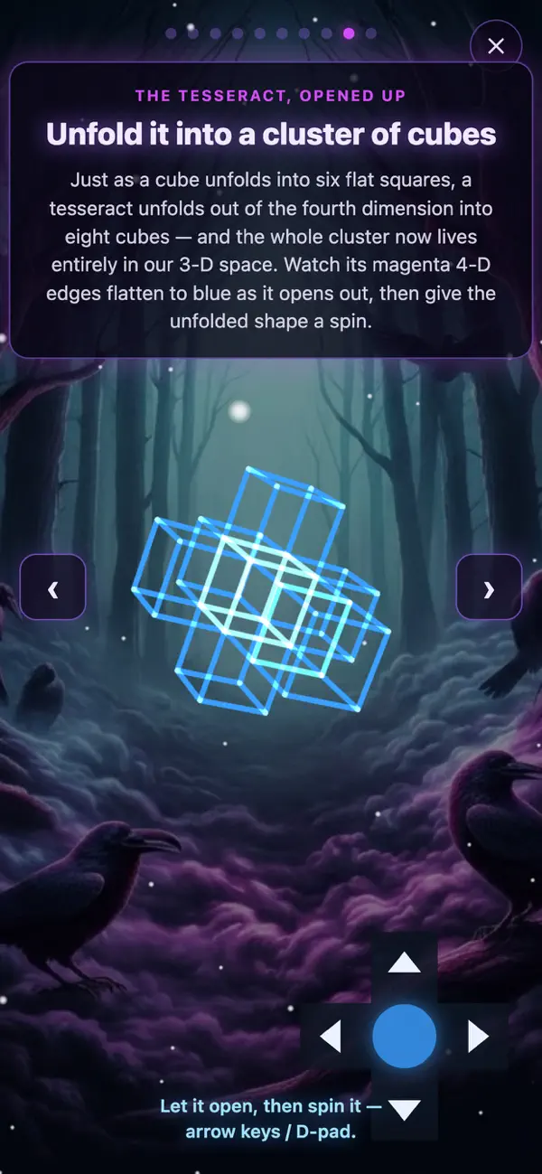 4D FIT: Tesseract Puzzle