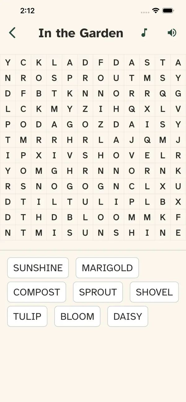 Wordsearch: Cloverbrook Games