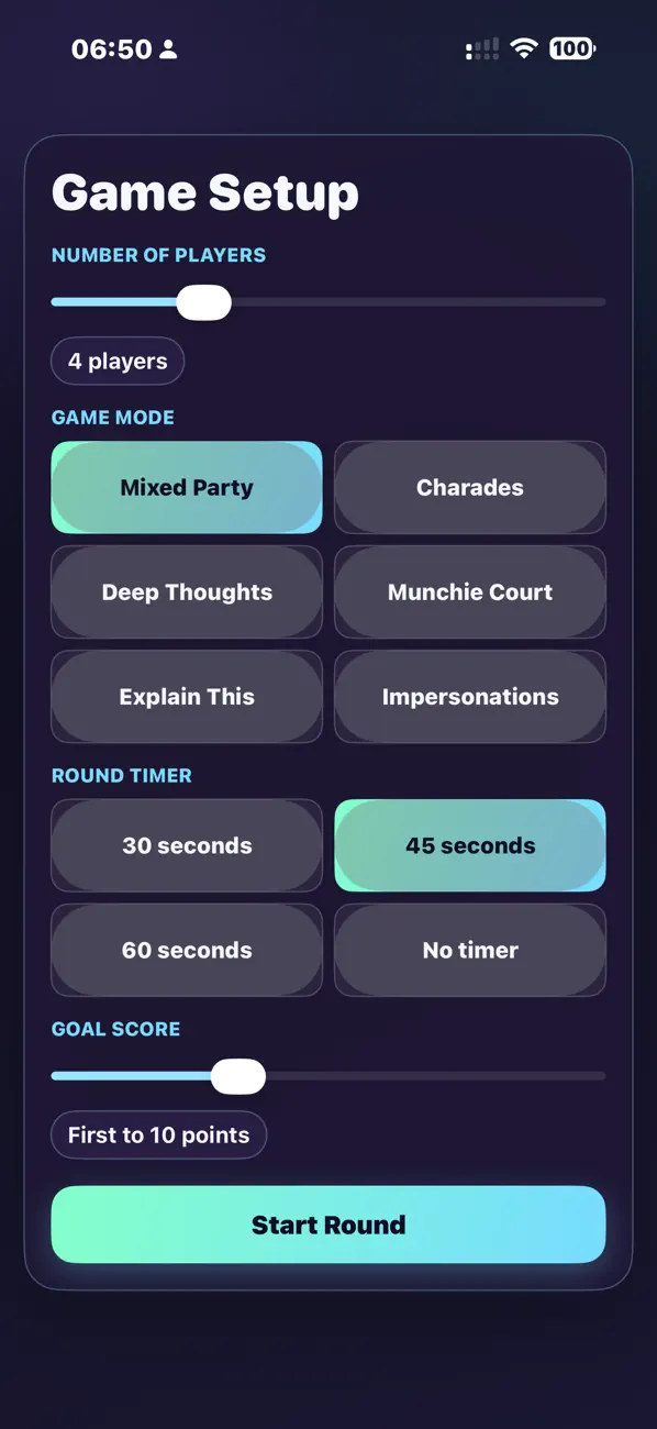 Vibe Charades Mobile
