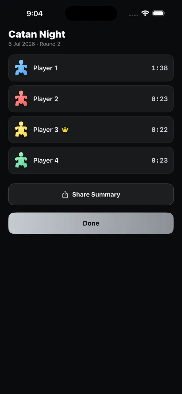 Meeple Clock: Board Game Timer