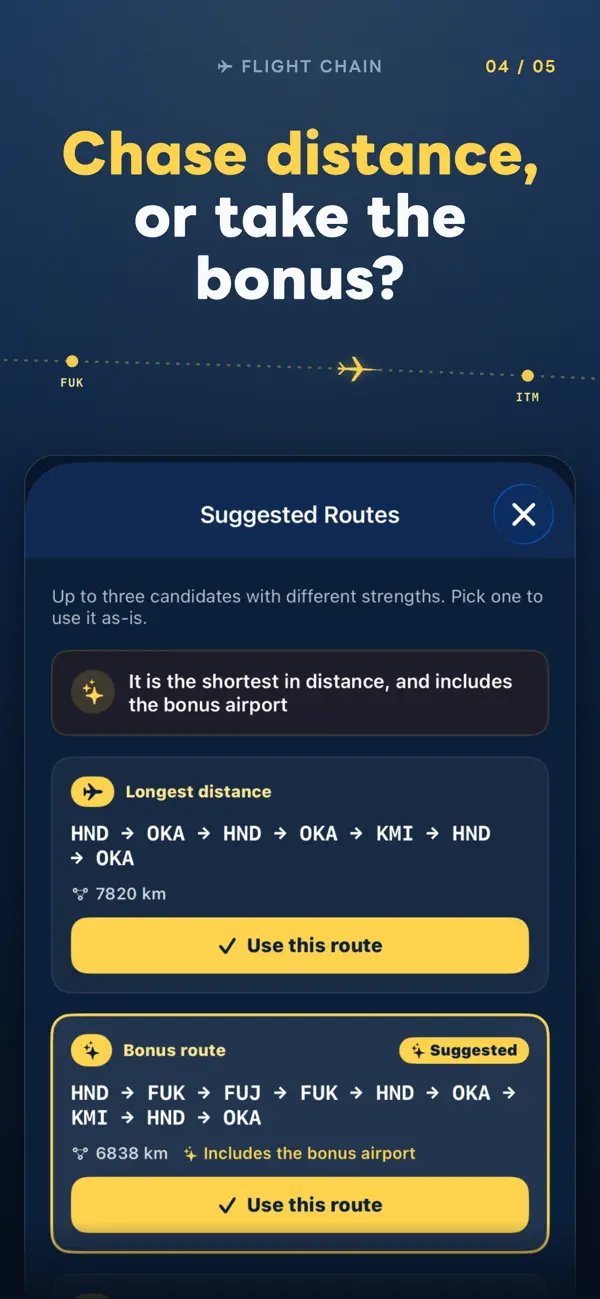 Flight Chain: Daily Puzzle