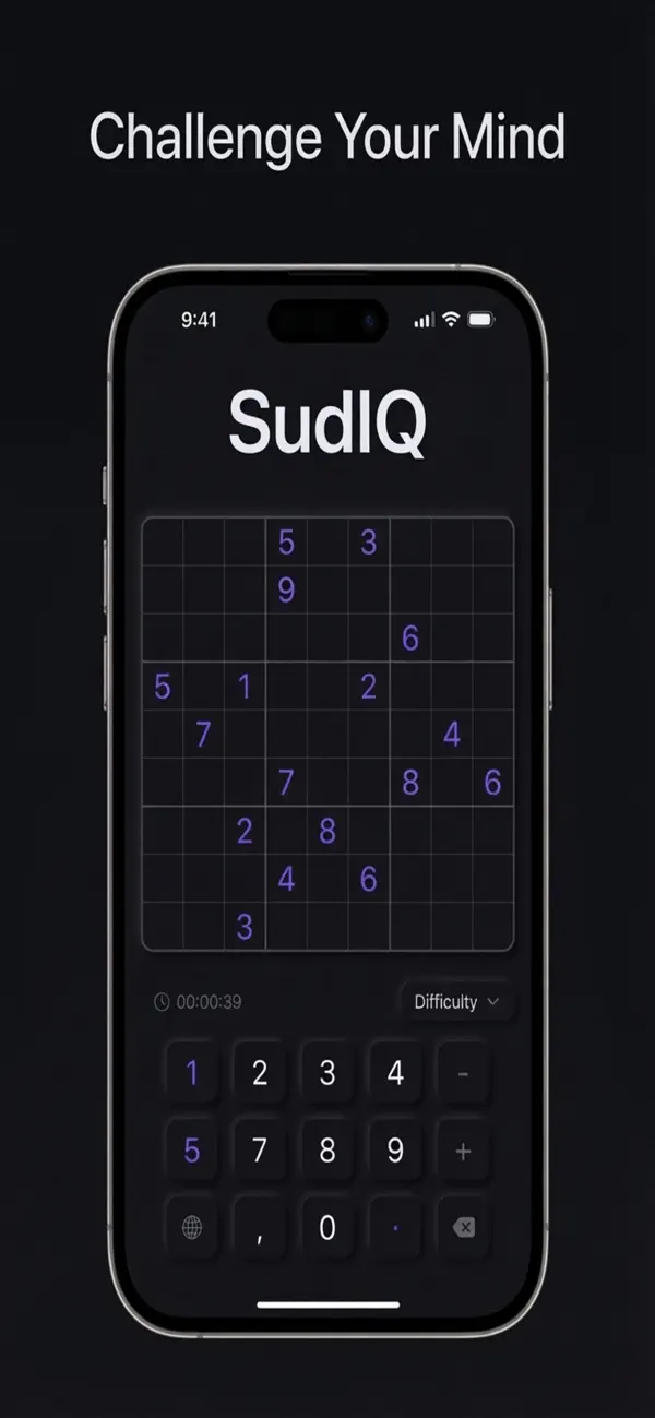 SudIQ: Brain Puzzle Game