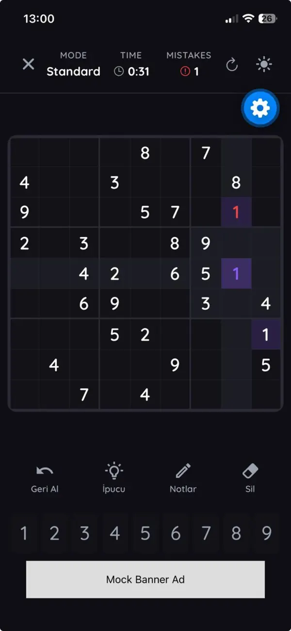 SudIQ: Brain Puzzle Game