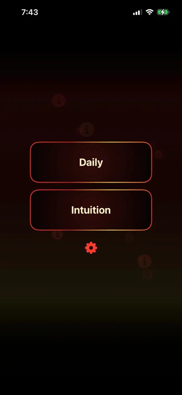 Intuition Builder Game