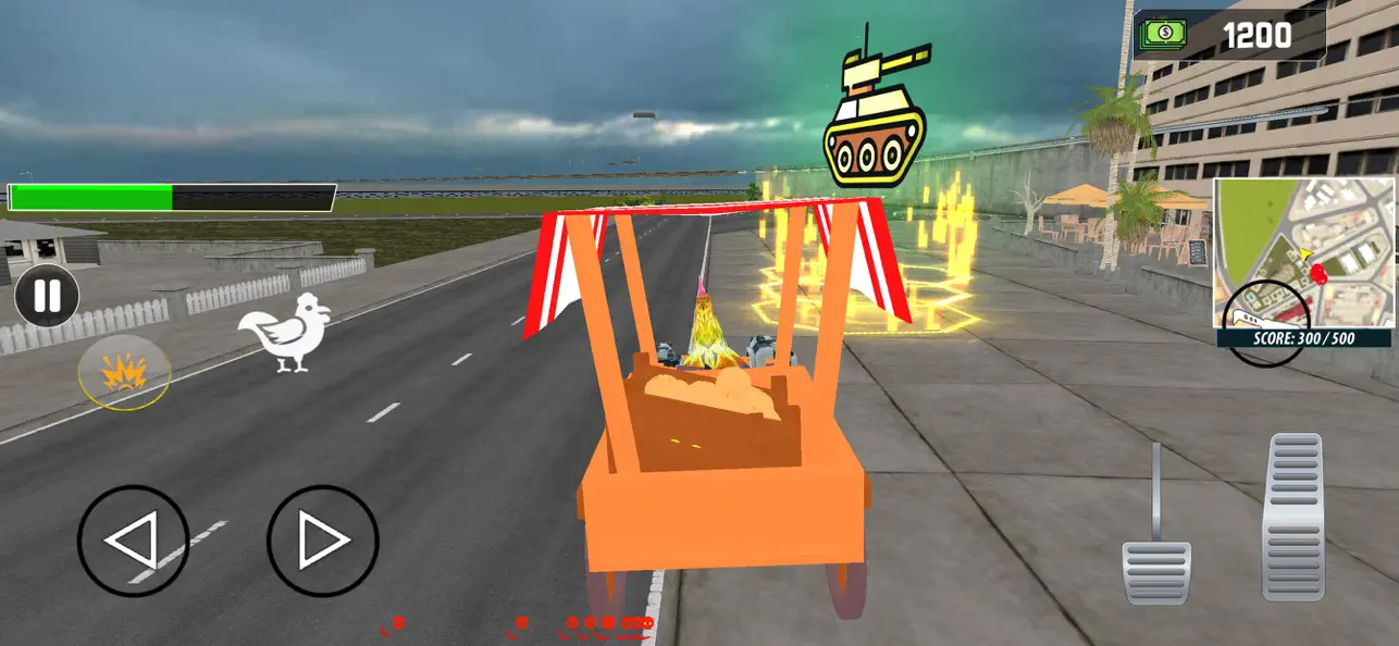 Rooster Robot Fight Game
